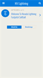 Mobile Screenshot of nevadalightningfastpitch.org